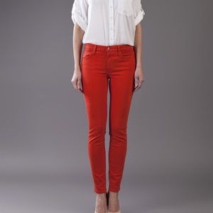 RED JOES MIDRISE SKINNY JEANS